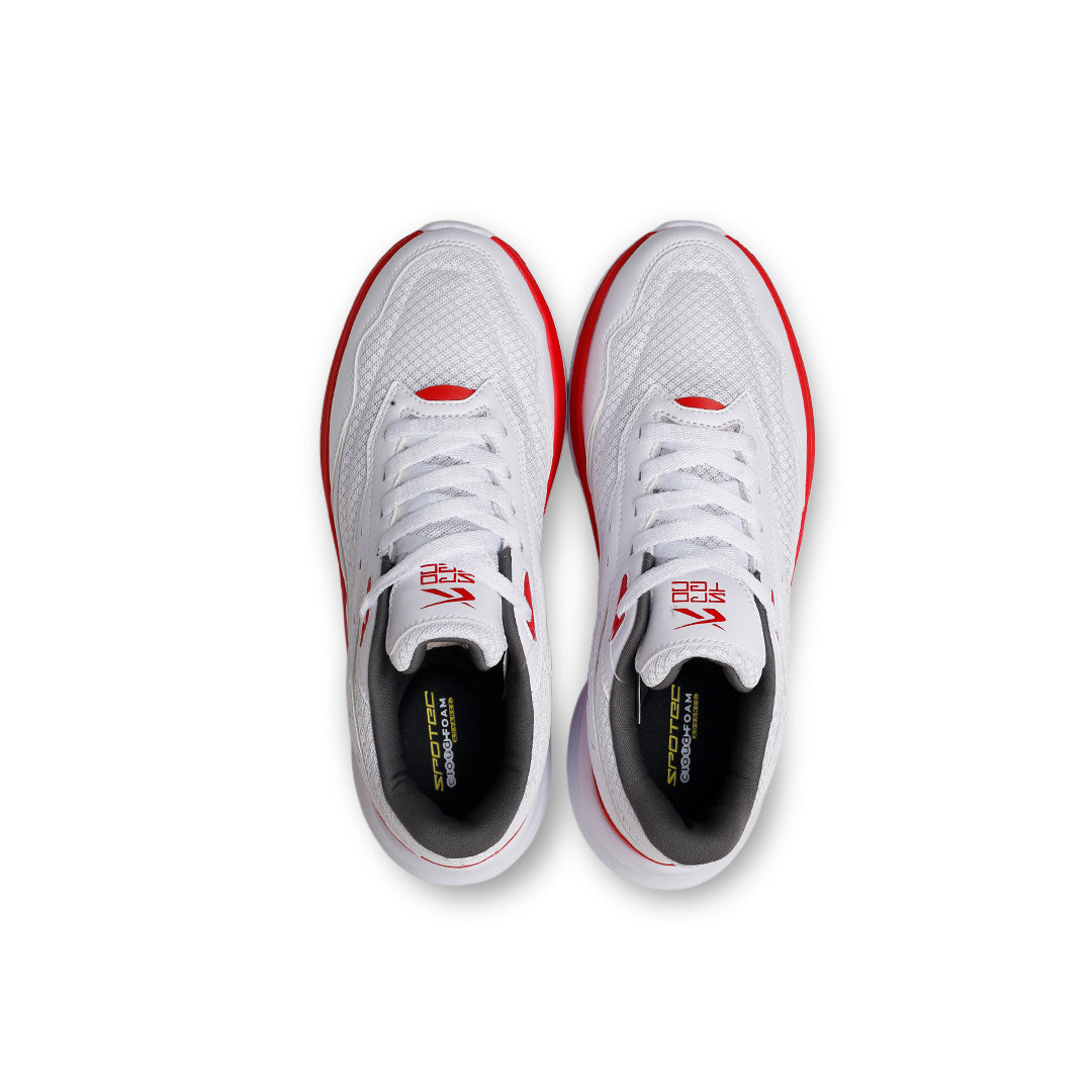 SPOTEC RUNNING COMFORT WAVE VALIANT - PUTIH/MERAH