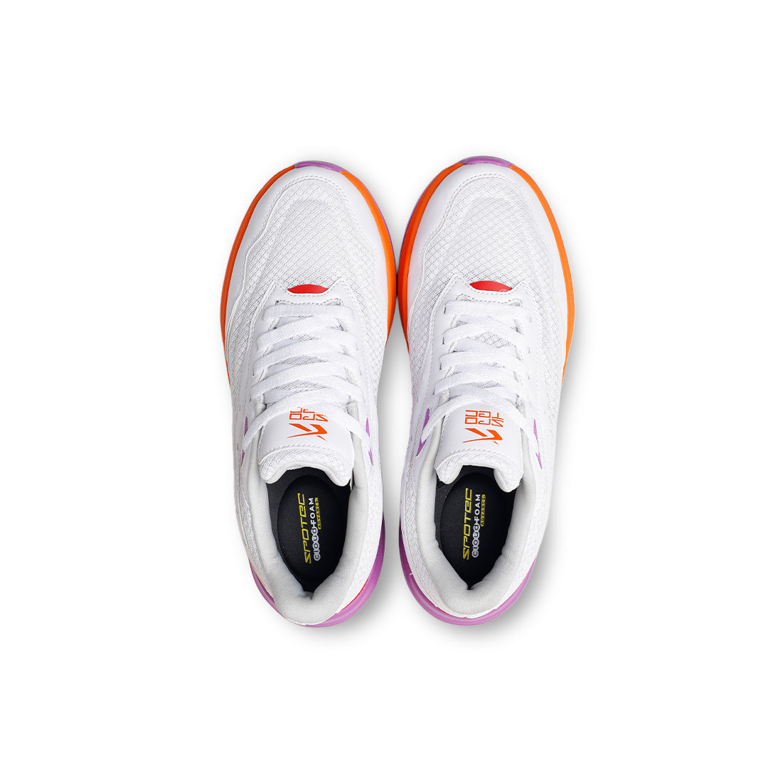 SPOTEC RUNNING COMFORT WAVE VALIANT - WHITE/PURPLE