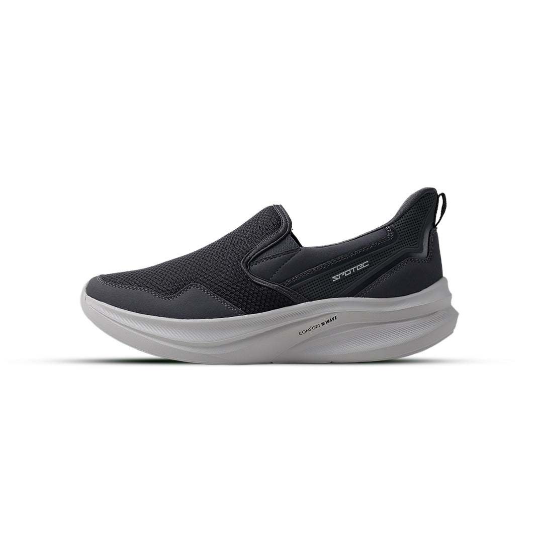 SPOTEC WALKING COMFORT WAVE BERTON - DARK GREY/GREY
