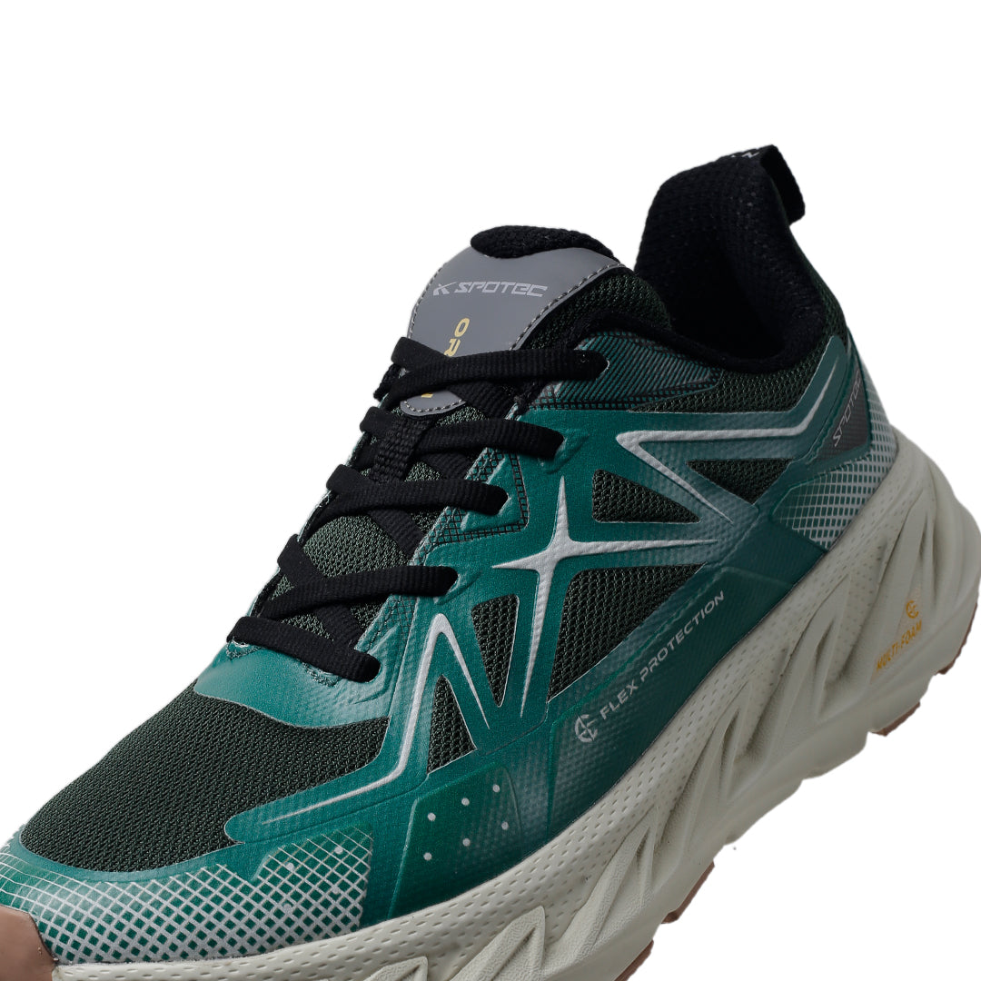 SPOTEC RUNNING ORION - GREEN/OFF WHITE
