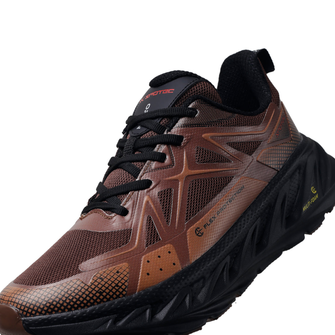 SPOTEC RUNNING ORION - COKLAT TUA/COKLAT MUDA