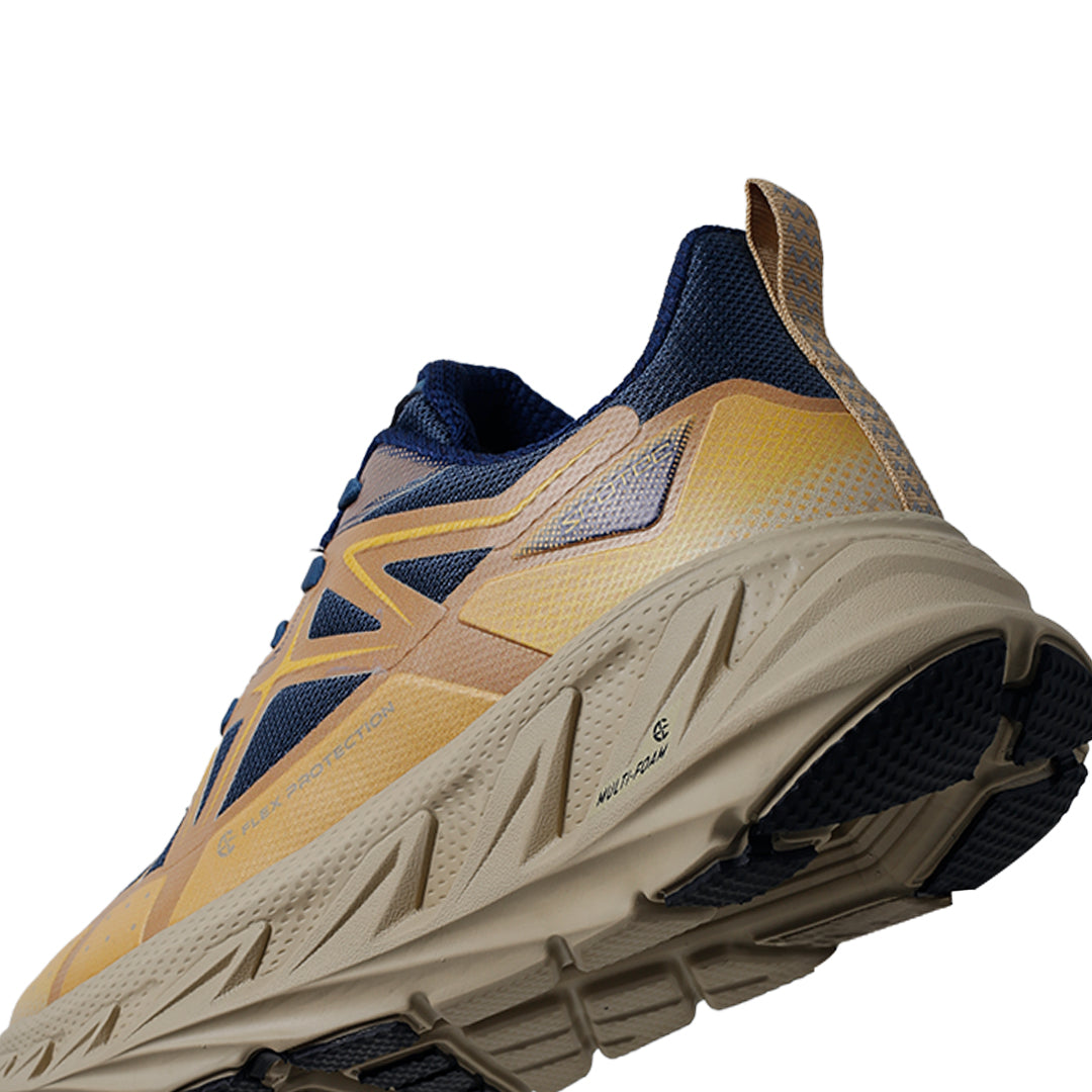 SPOTEC RUNNING ORION - COKLAT/BIRU TUA