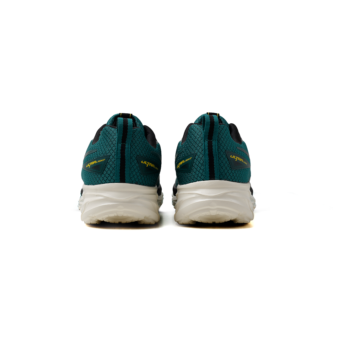SPOTEC RUNNING COMFORT WAVE ARNOLD - DARK GREEN/OFF WHITE