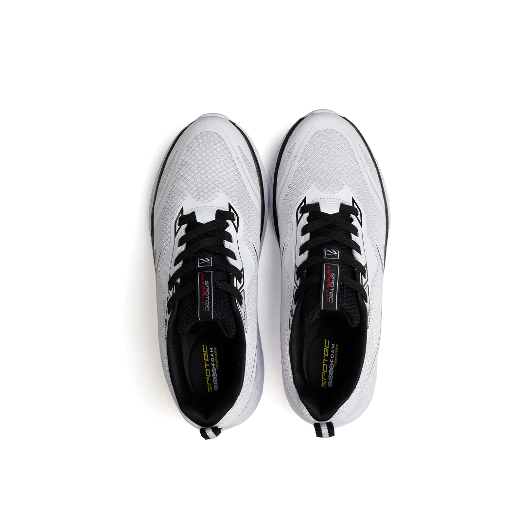 SPOTEC RUNNING COMFORT WAVE ARNOLD - WHITE/BLACK