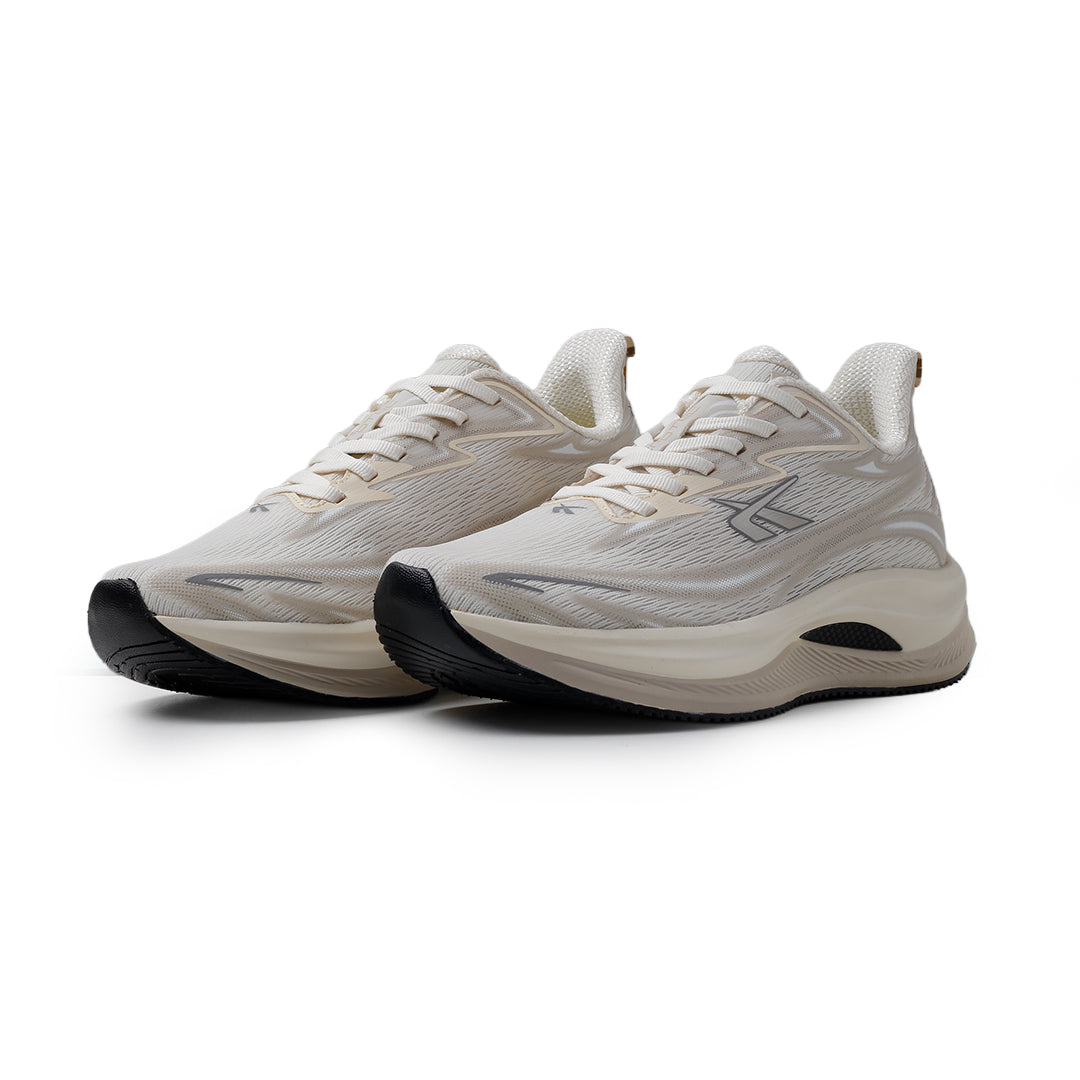SPOTEC RUNNING PRO STRIDE 02 - PUTIH TULANG/KREM MUDA