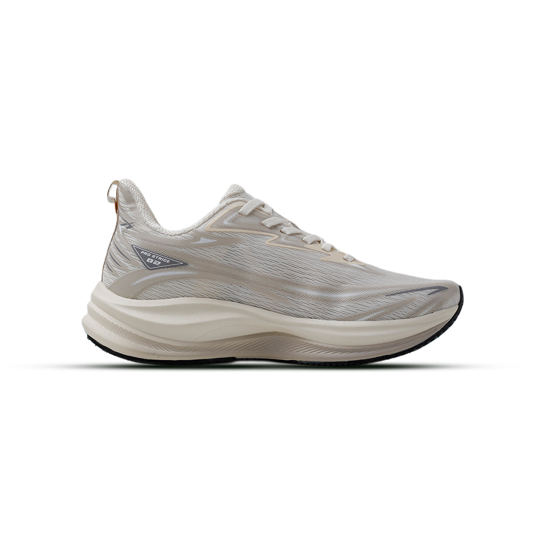 SPOTEC RUNNING PRO STRIDE 02 - PUTIH TULANG/KREM MUDA