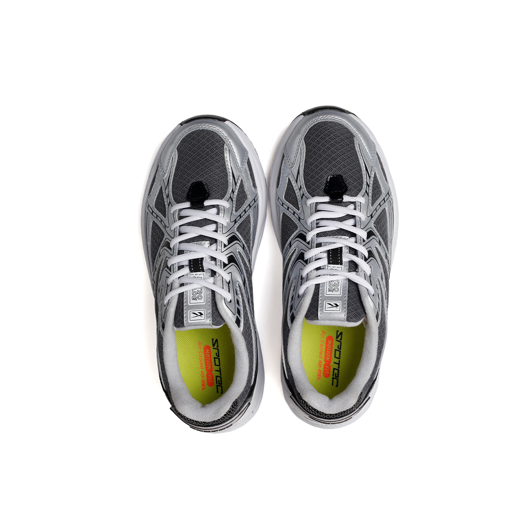 SPOTEC RUNNING RETROGRADE - SILVER/DARK GREY