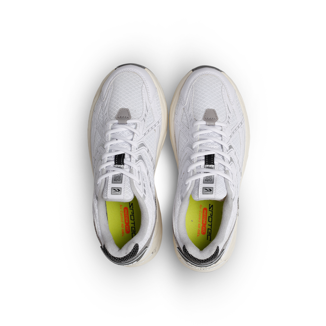 SPOTEC RUNNING RETROGRADE - WHITE/OFF WHITE