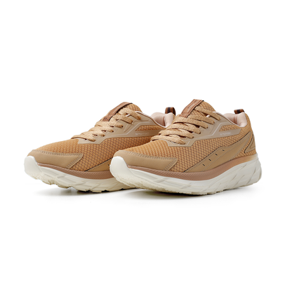 SPOTEC RUNNING COMFORT WAVE SEAGUL - COKLAT MUDA/PUTIH TULANG
