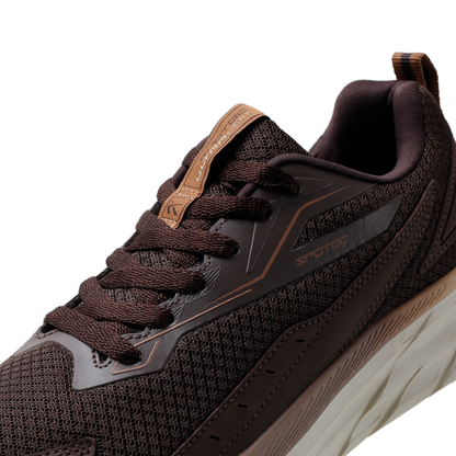SPOTEC RUNNING COMFORT WAVE SEAGUL - BROWN/OFF WHITE
