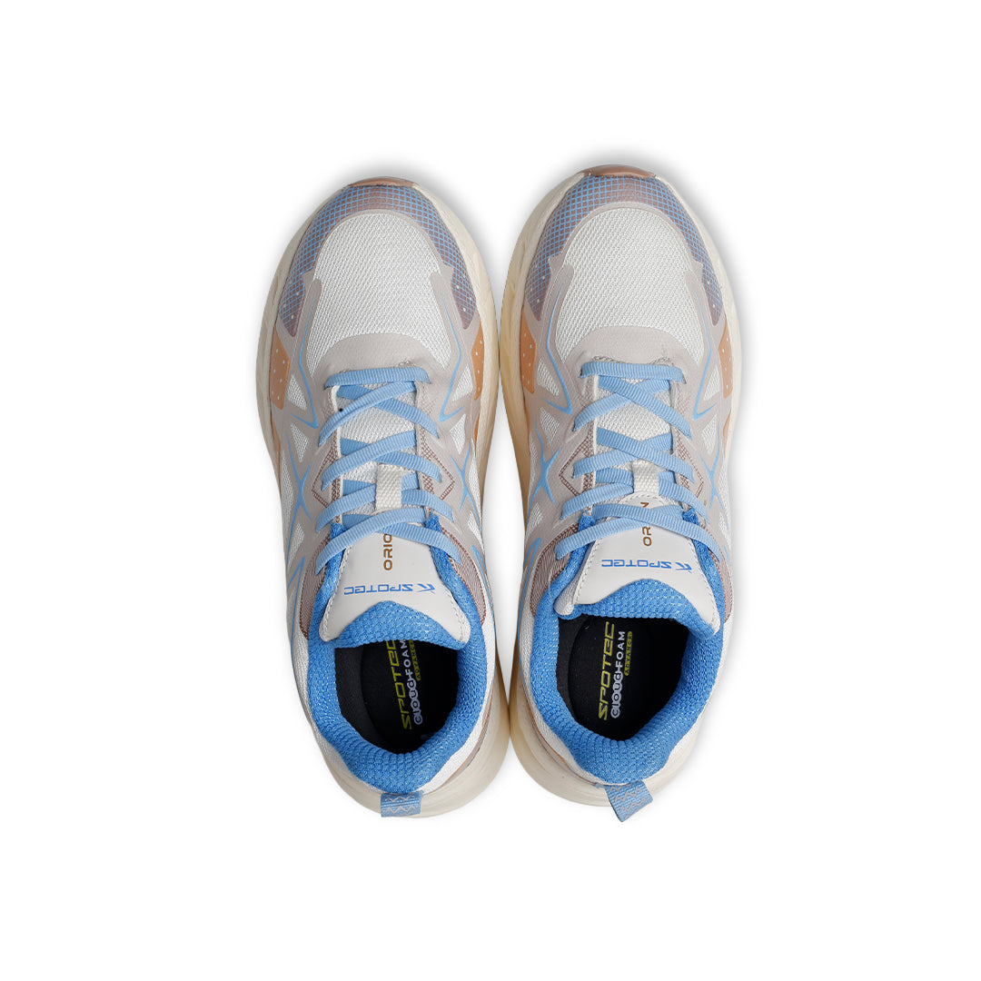 SPOTEC RUNNING ORION - DARK CREAM/LIGHT BLUE