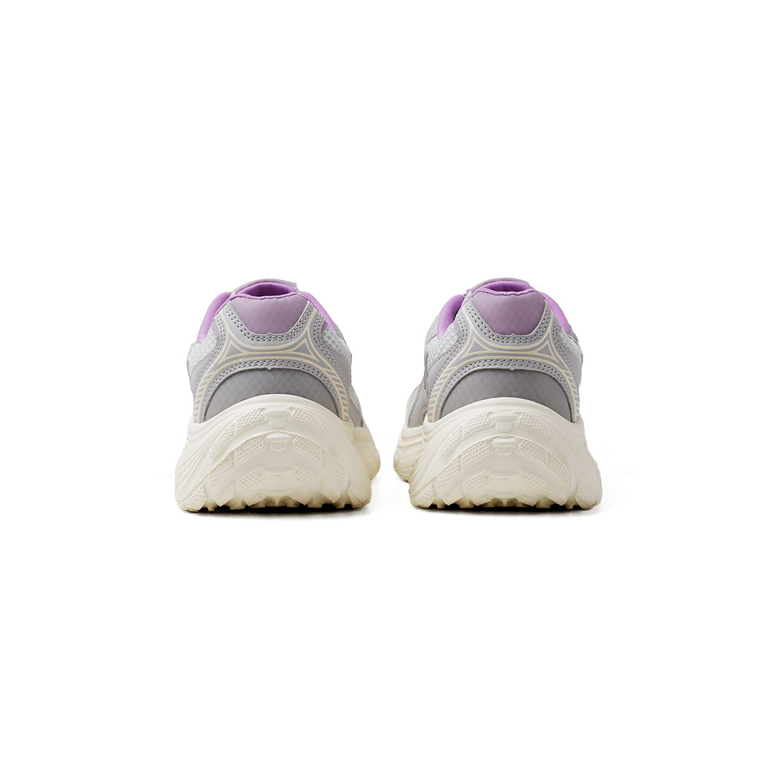 SPOTEC RUNNING COMFORT WAVE IVORY - LIGHT GREY/PURPLE