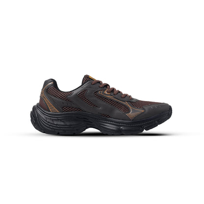 SPOTEC RUNNING COMFORT WAVE CLEVER - DARK BROWN/BLACK