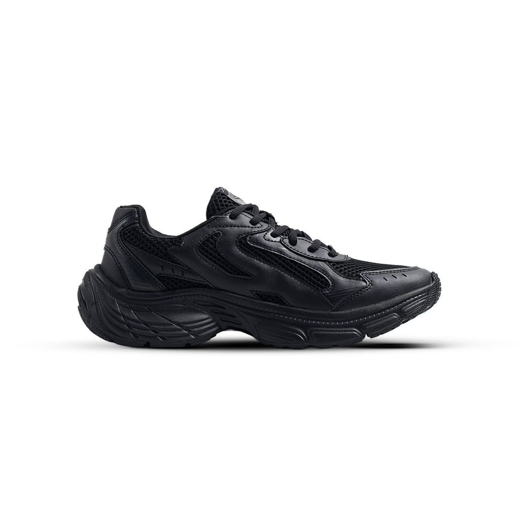 SPOTEC RUNNING COMFORT WAVE CLEVER - BLACK/BLACK