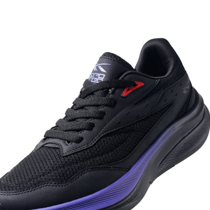 SPOTEC RUNNING COMFORT WAVE VALIANT - BLACK/PURPLE
