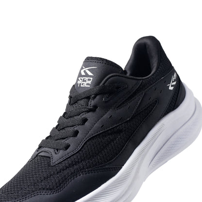 SPOTEC RUNNING COMFORT WAVE VALIANT - BLACK/WHITE