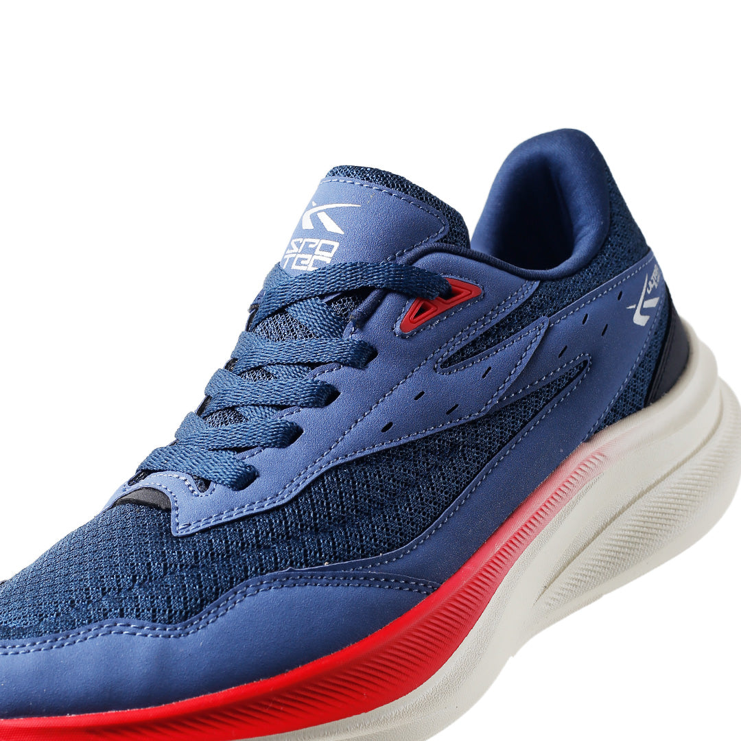 SPOTEC RUNNING COMFORT WAVE VALIANT - NAVY/RED