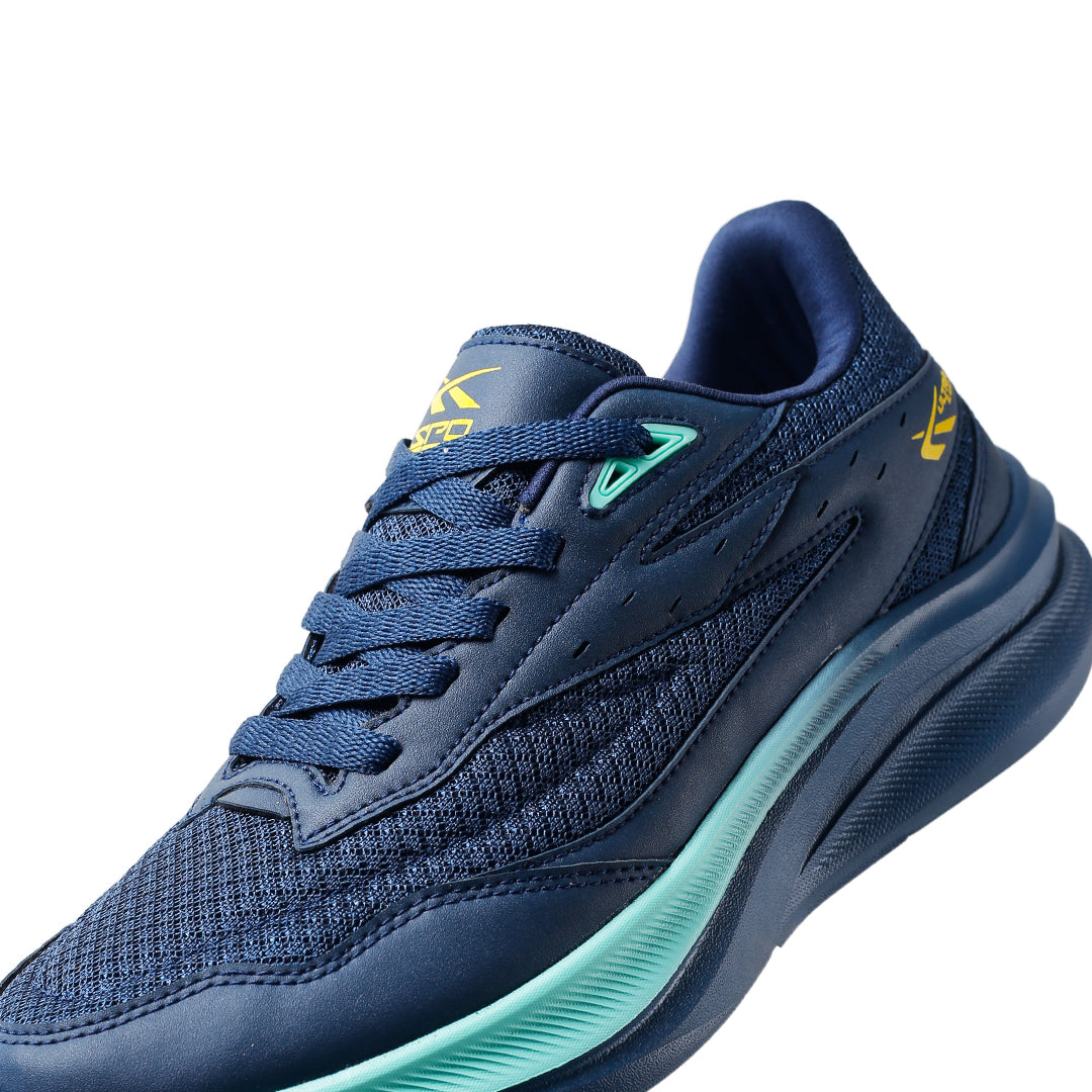 SPOTEC RUNNING COMFORT WAVE VALIANT - BIRU TUA/BIRU TUA