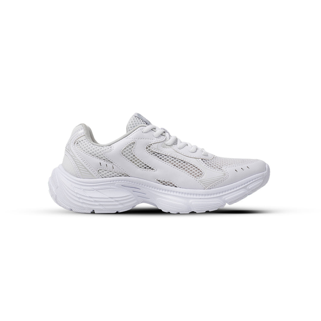SPOTEC RUNNING COMFORT WAVE CLEVER - WHITE/SILVER