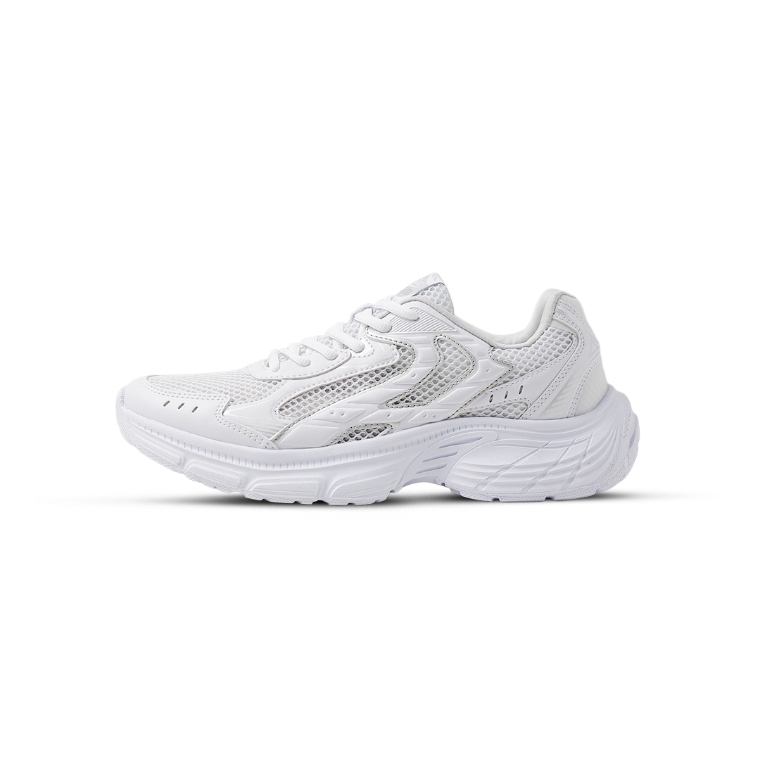SPOTEC RUNNING COMFORT WAVE CLEVER - WHITE/SILVER