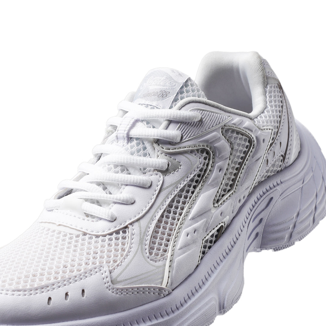 SPOTEC RUNNING COMFORT WAVE CLEVER - WHITE/SILVER