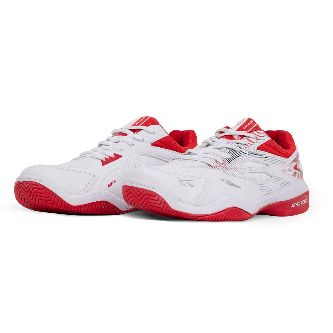 SPOTEC TENNIS COURT PRO - PUTIH/MERAH