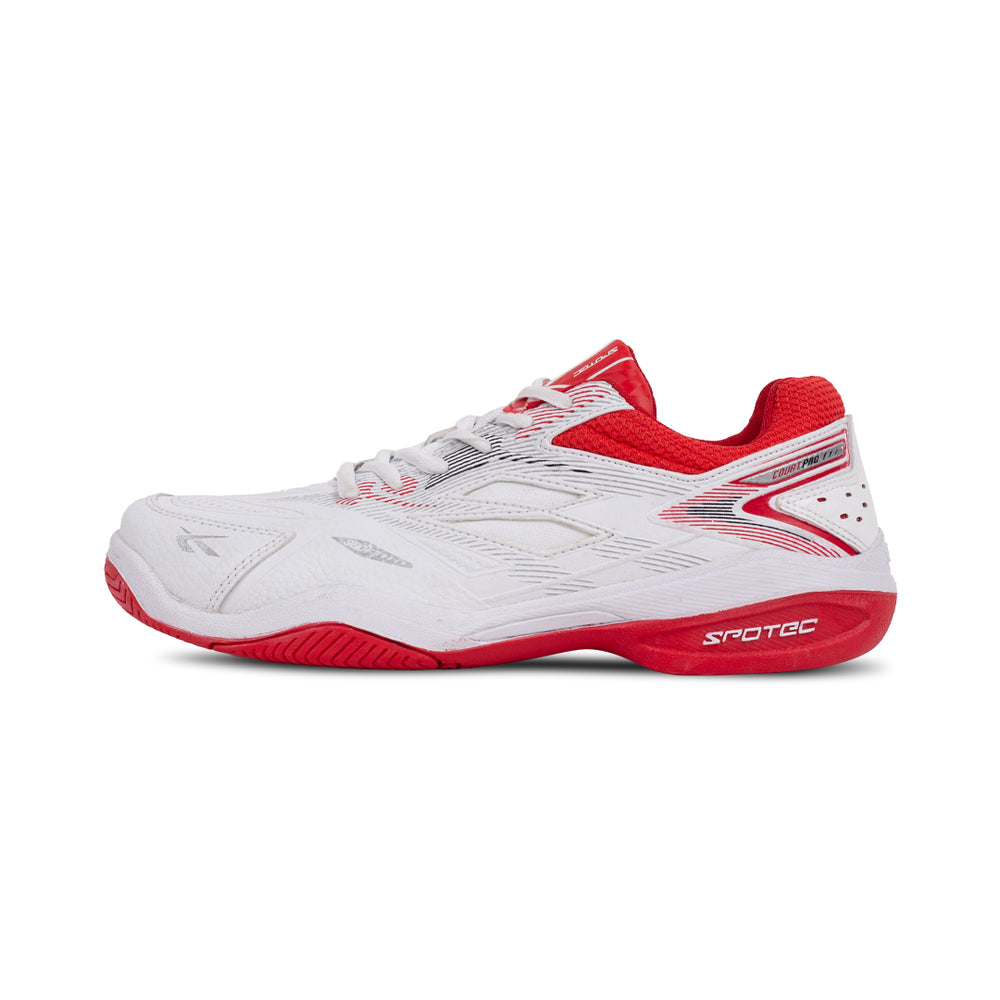 SPOTEC TENNIS COURT PRO - PUTIH/MERAH