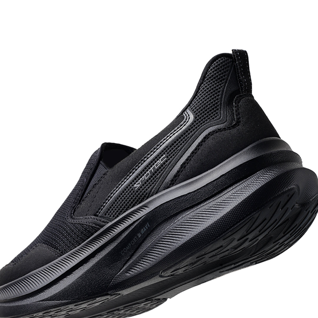 SPOTEC WALKING COMFORT WAVE BERTON - HITAM/HITAM