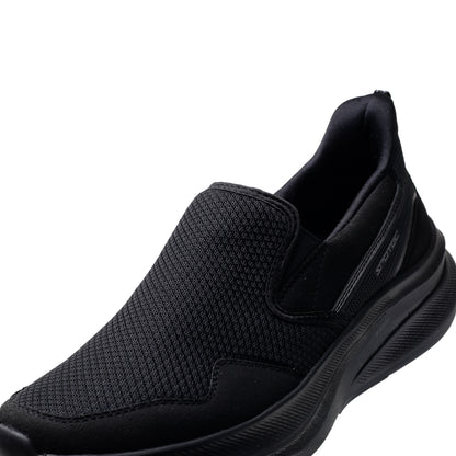 SPOTEC WALKING COMFORT WAVE BERTON - HITAM/HITAM