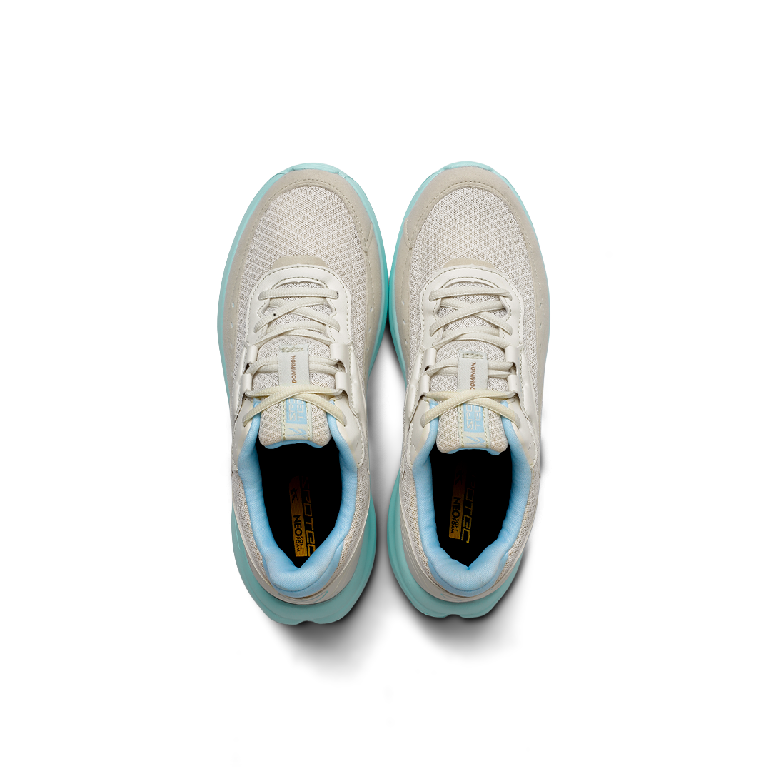 SPOTEC RUNNING DOMINION - OFF WHITE/LIGHT BLUE