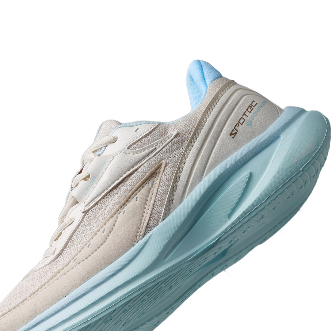 SPOTEC RUNNING DOMINION - OFF WHITE/LIGHT BLUE