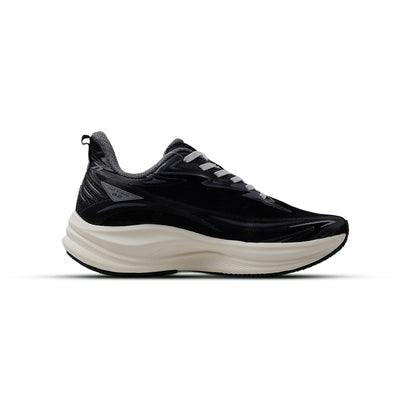 SPOTEC RUNNING PRO STRIDE 02 - HITAM/PUTIH TULANG