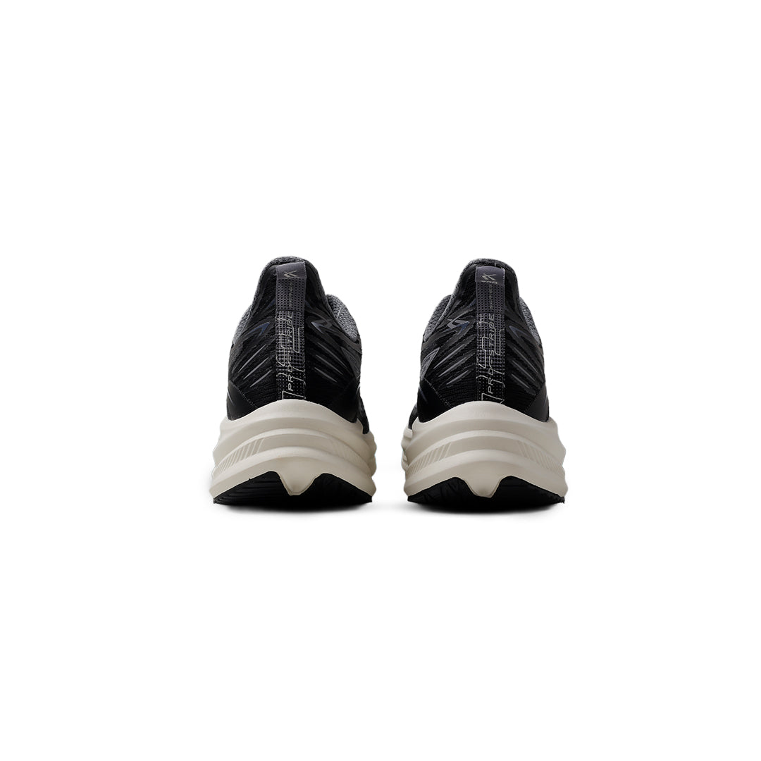 SPOTEC RUNNING PRO STRIDE 02 - HITAM/PUTIH TULANG