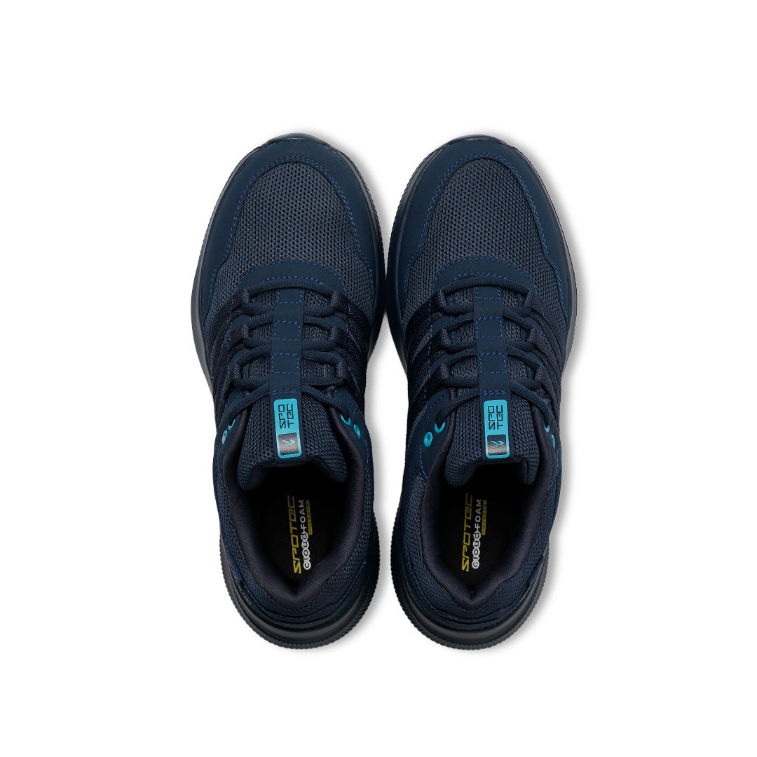 SPOTEC RUNNING COMFORT WAVE UPTOWN - NAVY/LIGHT BLUE